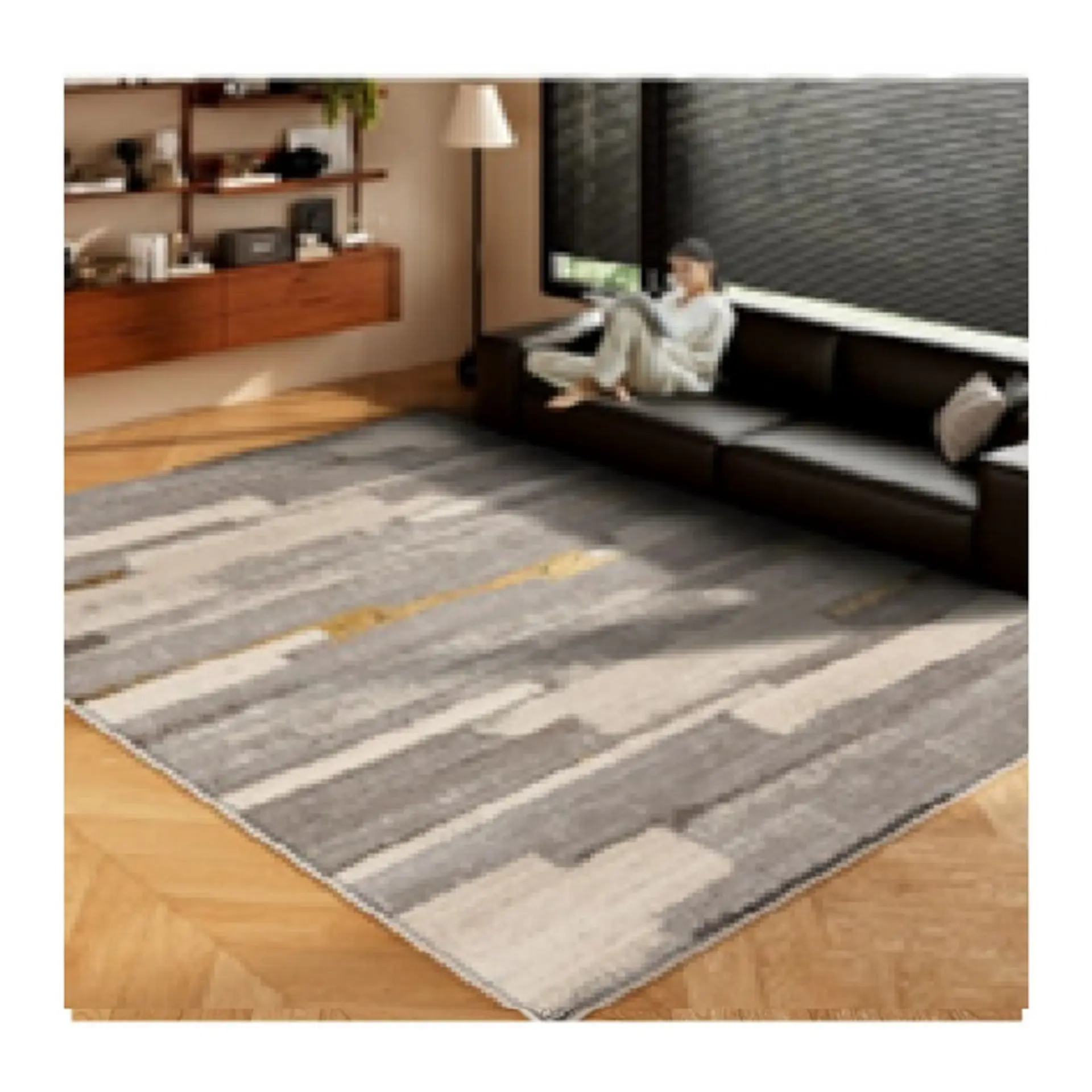 Alfombra Living Estampada 120X160 cm Positano 4