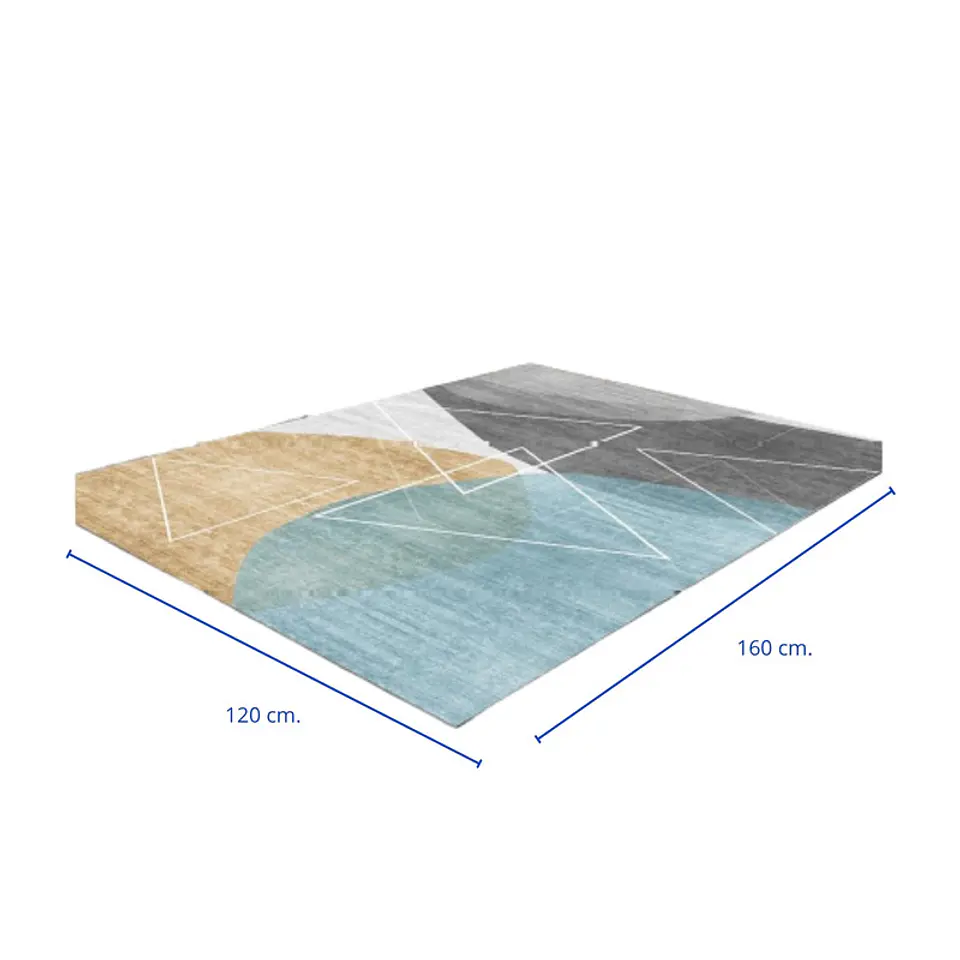 Alfombra Living Estampada 120X160 cm Fondi 3