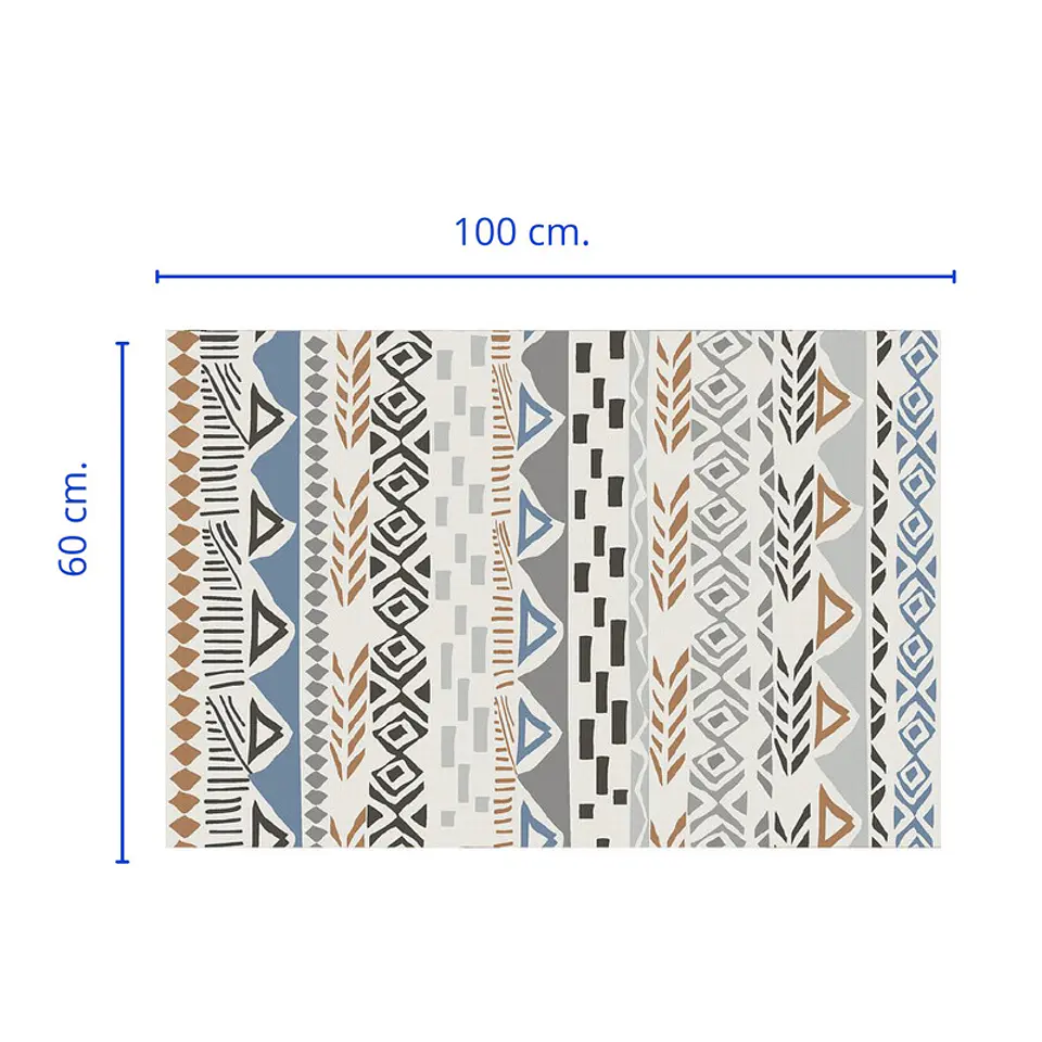 Alfombra Bajada Cama Estampada 60x100 cm Benidorm 3