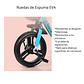 Triciclo Infantil Bici Canasto Metalico  Azul - Miniatura 5