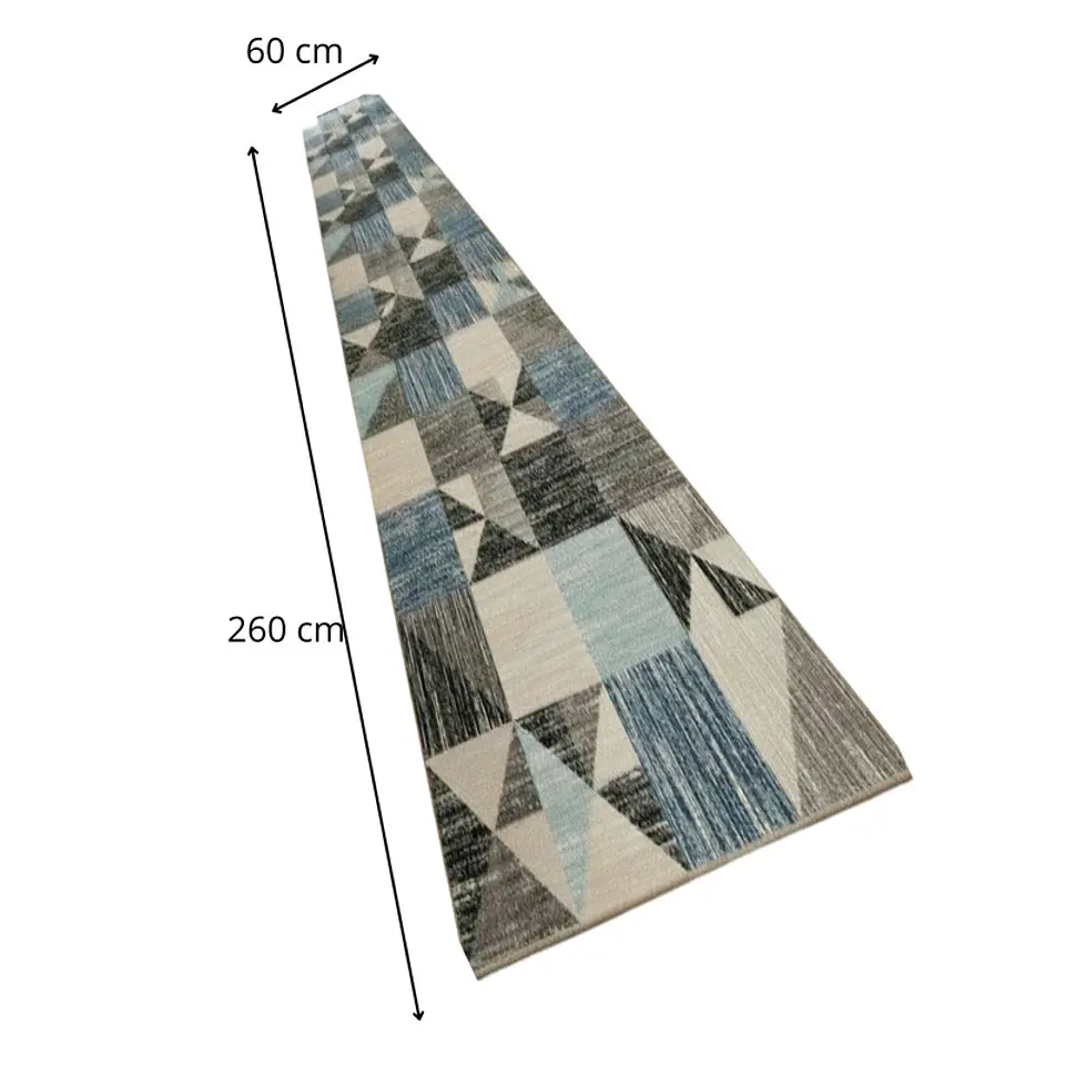 Alfombra Pasillo Estampada 60x260 cm Zingari 3