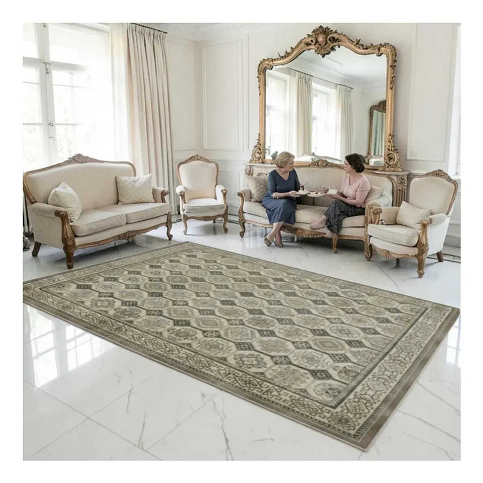 Alfombra Living Grande Estampada 150X200 cm Corum 3