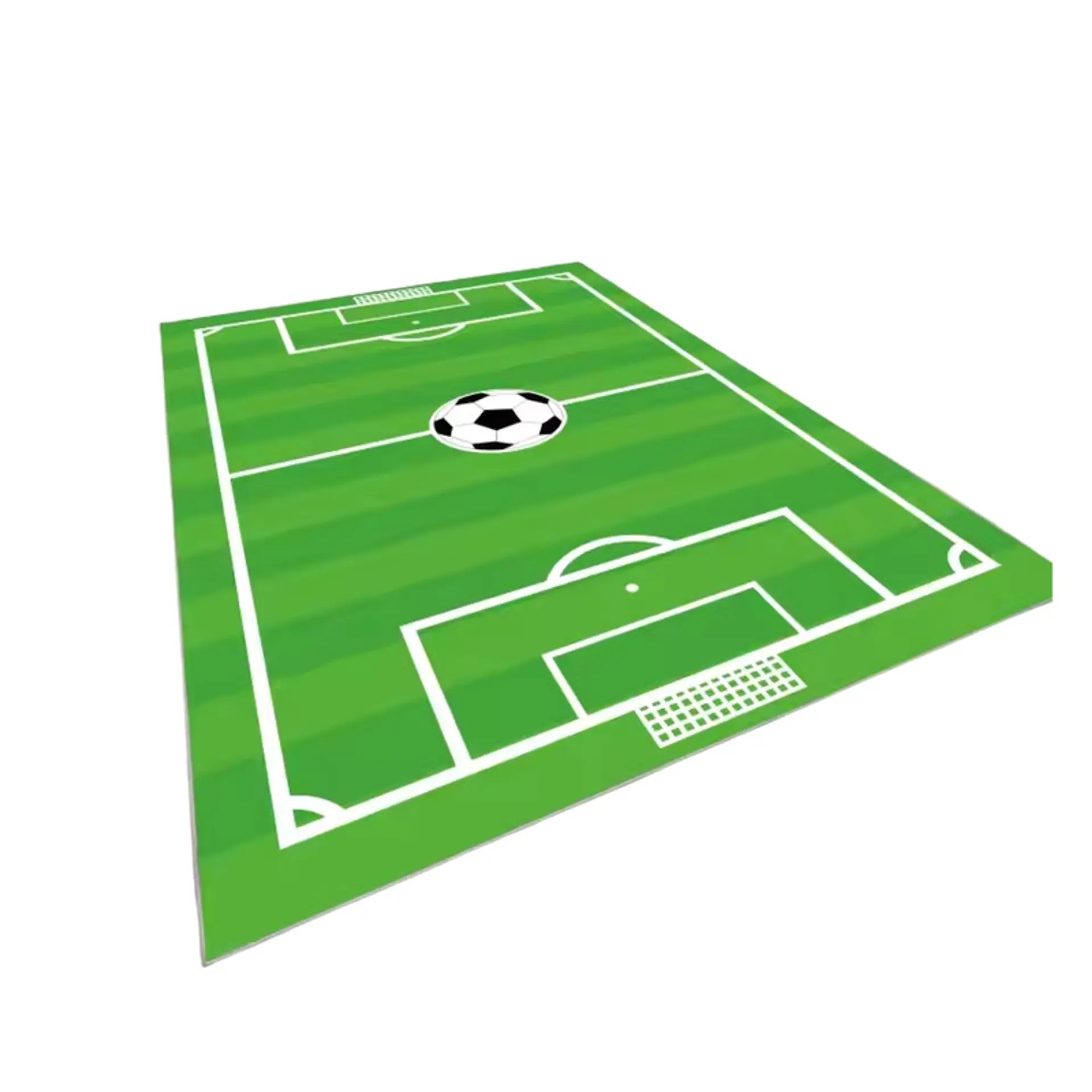 Alfombra Infantil Estampada 80x120 cm Cancha Fútbol 5