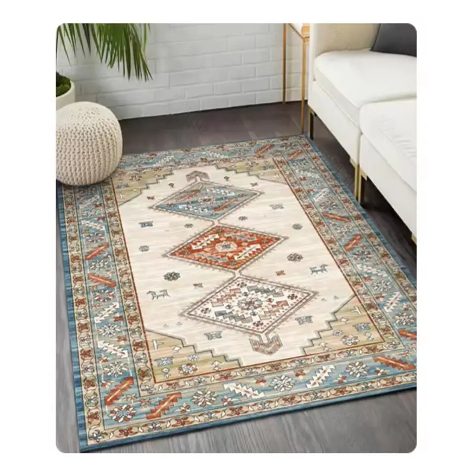 Alfombra Living Grande Estampada 150X200 cm Aydin 4