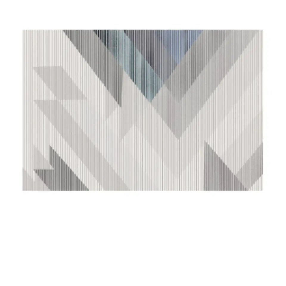 Alfombra Living Grande Estampada 150X200 cm Karatas 7