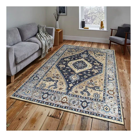 Alfombra Living Grande Estampada 150X200 cm Yuman