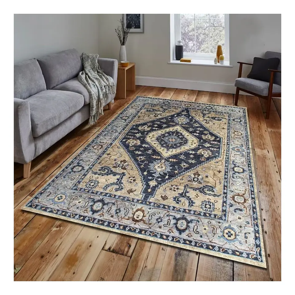 Alfombra Living Grande Estampada 150X200 cm Yuman 2
