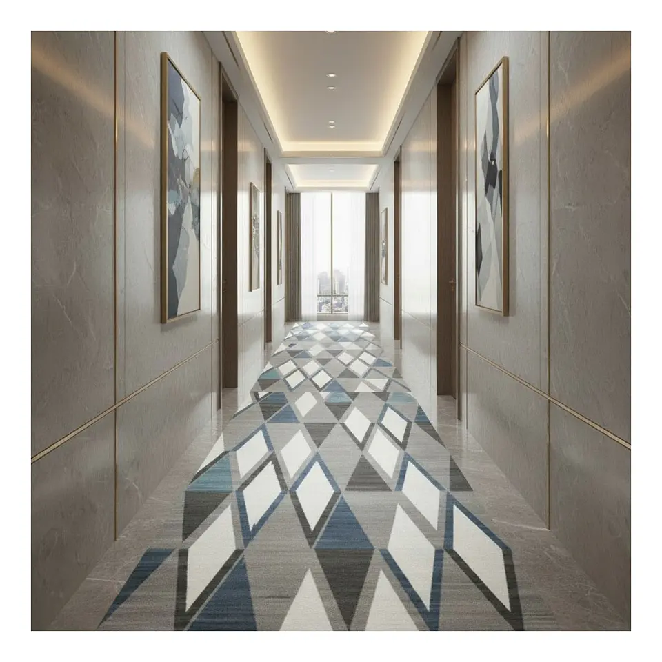 Alfombra Pasillo Estampada 60x260 cm Tropea 4