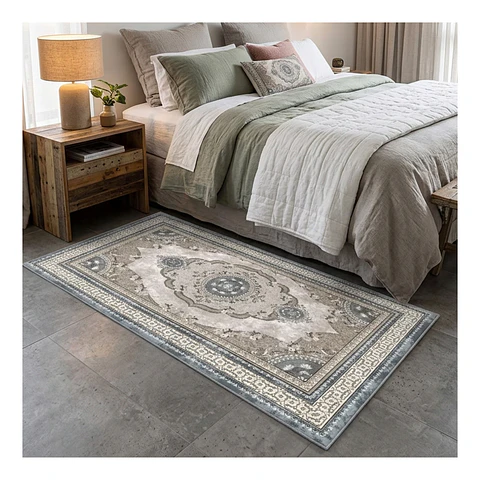 Alfombra Bajada Cama Estampada 60x100 cm Setenil