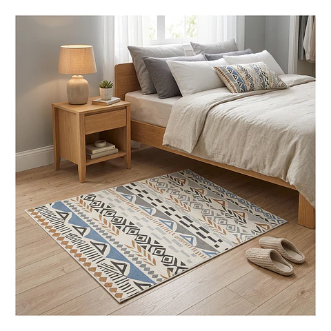 Alfombra Bajada Cama Estampada 60x100 cm Benidorm