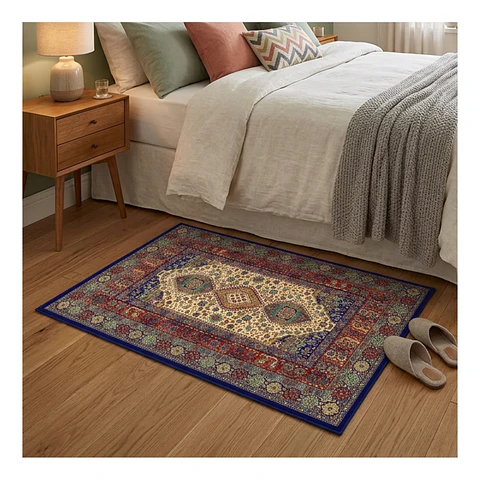 Alfombra Bajada Cama Estampada 60x100 cm Giroma