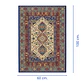 Alfombra Bajada Cama Estampada 60x100 cm Giroma - Miniatura 3