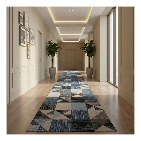 Alfombra Pasillo Estampada 60x260 cm Zingari