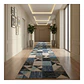 Alfombra Pasillo Estampada 60x260 cm Zingari - Miniatura 1