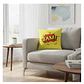 Funda Cojin 45x45 Decorativo BAM Amarillo Lino Poly - Miniatura 2