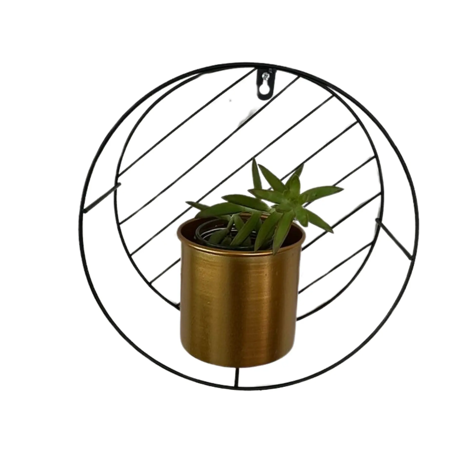 Repisa Flotante Porta Macetero Porta Vela Deco 24cm Circulo 8