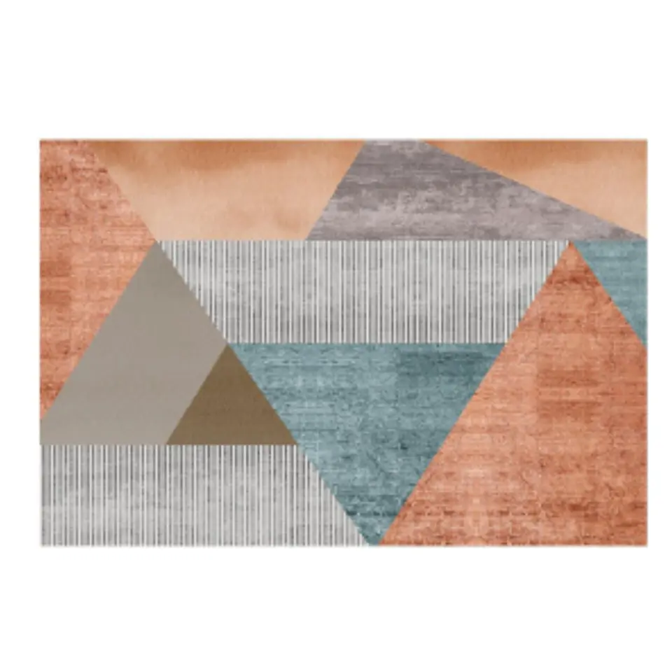 Alfombra Living Estampada 120X160 cm Crotone 2