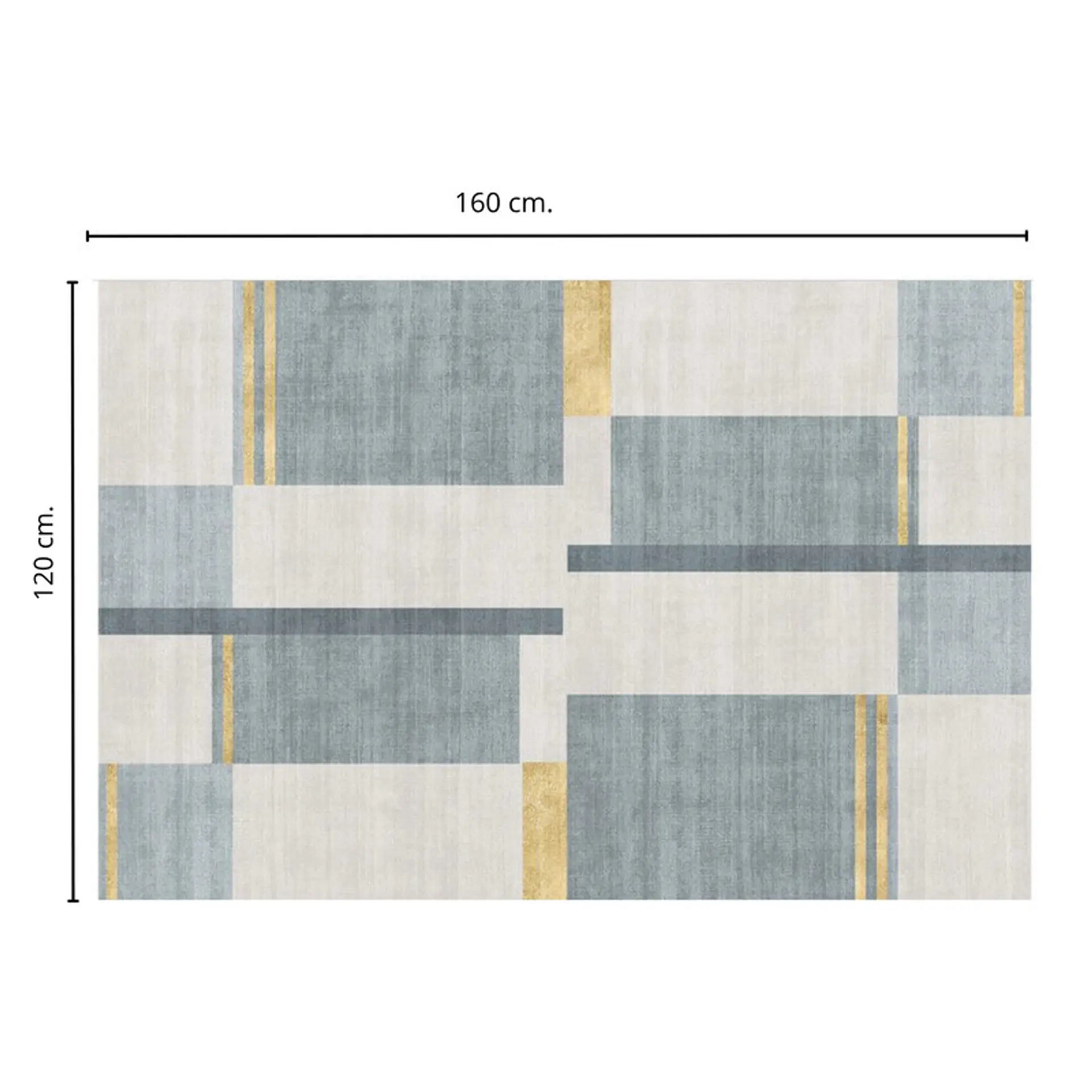 Alfombra Living Estampada 120X160 cm Siena 4