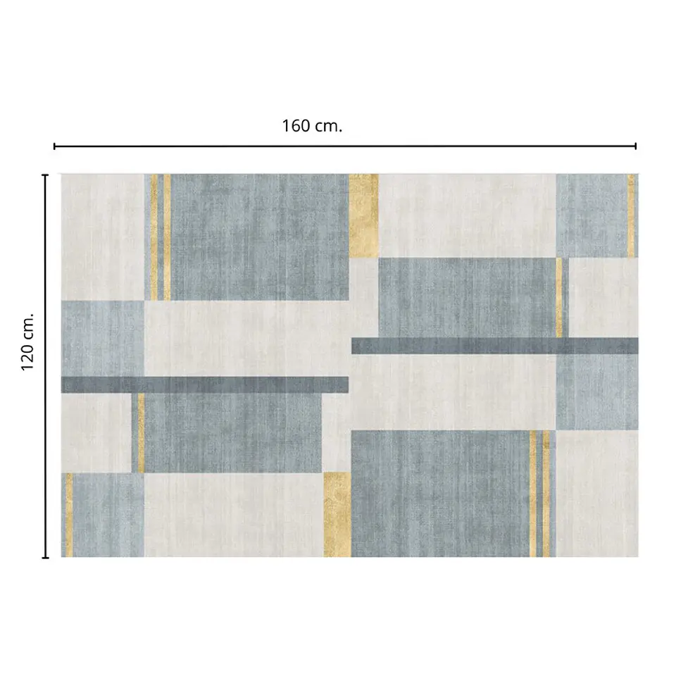 Alfombra Living Estampada 120X160 cm Siena 4