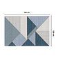 Alfombra Living Estampada 120X160 cm Livorno - Miniatura 4