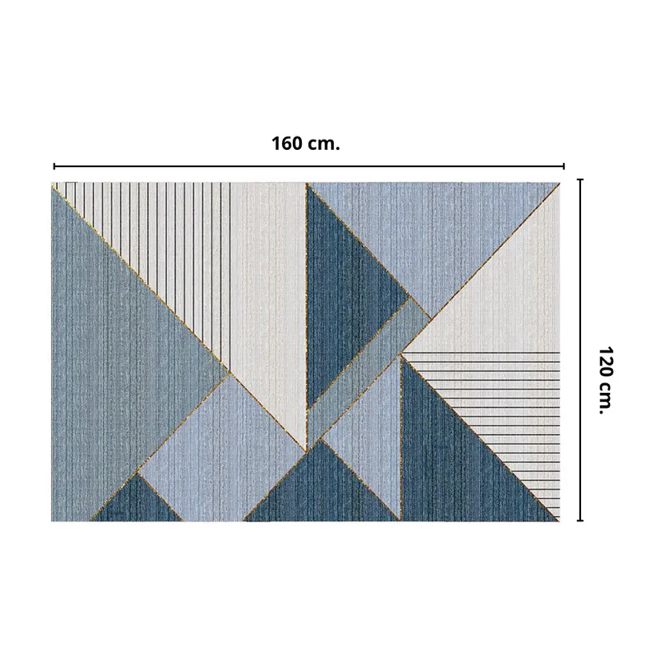 Alfombra Living Estampada 120X160 cm Livorno 4