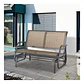 Banca Mecedora Terraza 2 Personas Sillon Exterior - Miniatura 7