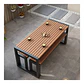 Juego Terraza Comedor Mesa + 2 Bancas - Miniatura 5