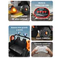 Auto Batería Jeep Eléctrico Infantil 12V Control Blaze Gris  - Miniatura 4