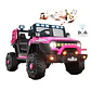 Auto Batería Jeep Eléctrico Infantil 12V Control Blaze Rosa  - Miniatura 5