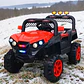 Auto Batería Jeep Eléctrico Infantil 12V Control Trail Rojo  - Miniatura 1