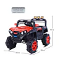 Auto Batería Jeep Eléctrico Infantil 12V Control Trail Rojo  - Miniatura 6