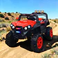 Auto Batería Jeep Eléctrico Infantil 12V Control Trail Rojo  - Miniatura 5