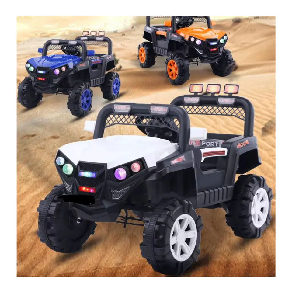 Auto Batería Jeep Eléctrico Infantil 12V Control Trail Blanco  5