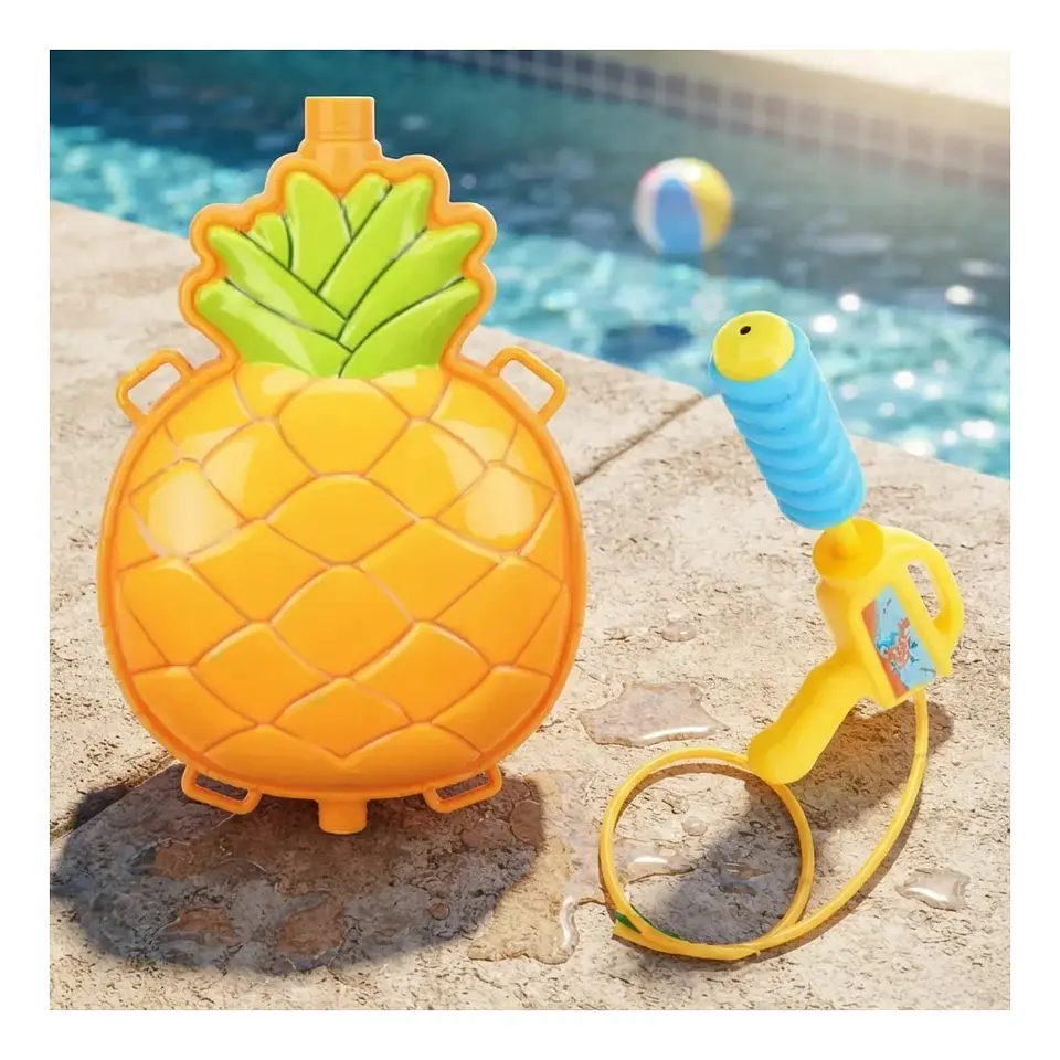 Pistola Agua Con Mochila Piña 4