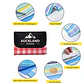 Manta de Picnic Impermeable 150 x 180 Cuadros Rojos - Miniatura 2