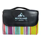 Manta Picnic Impermeable 150 x 180 Lineas Turquesa - Miniatura 1