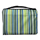 Manta de Picnic Impermeable 150 x 180 Rayas Verde - Miniatura 3