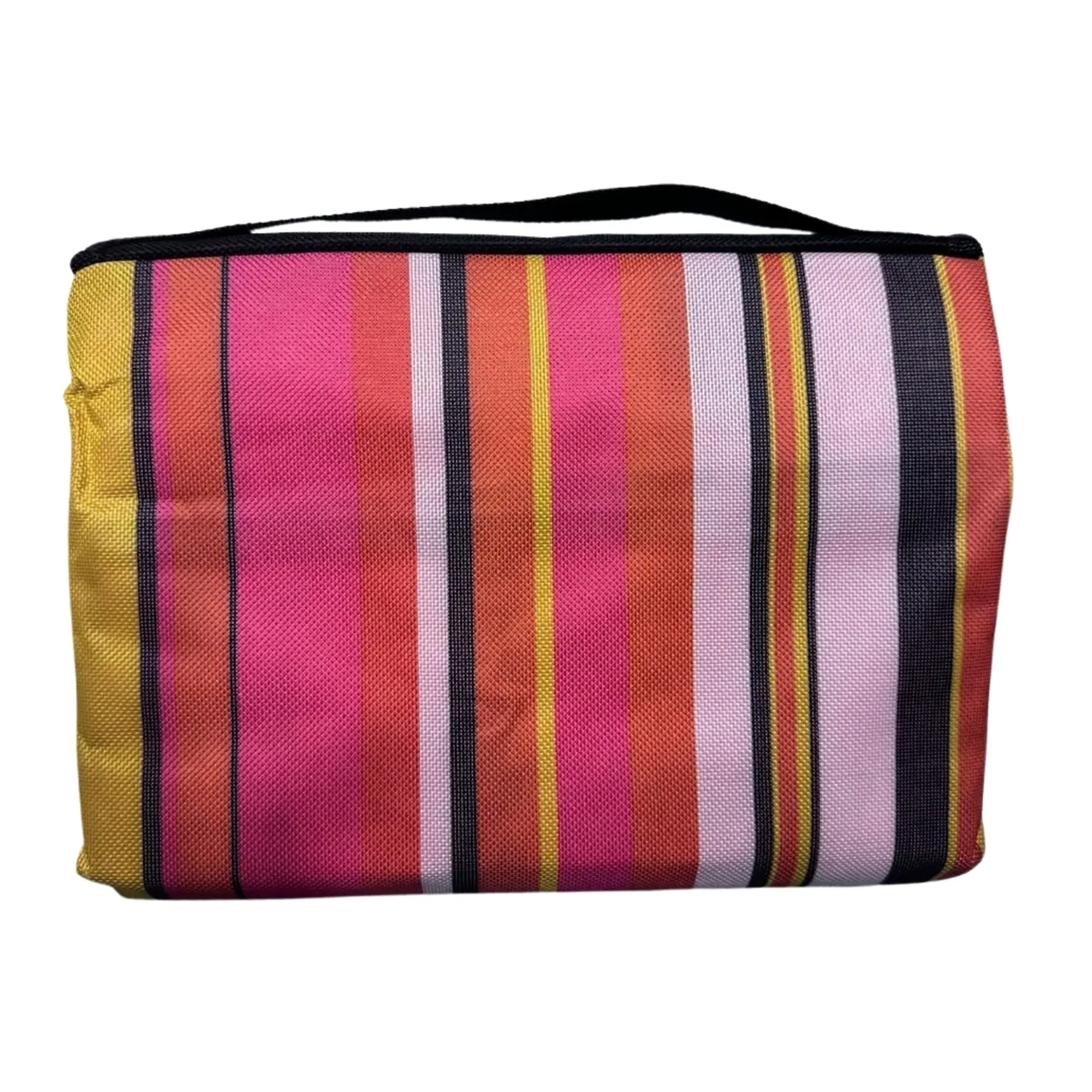 Manta de Picnic Impermeable 150 x 180 Rayas Fucsia 3