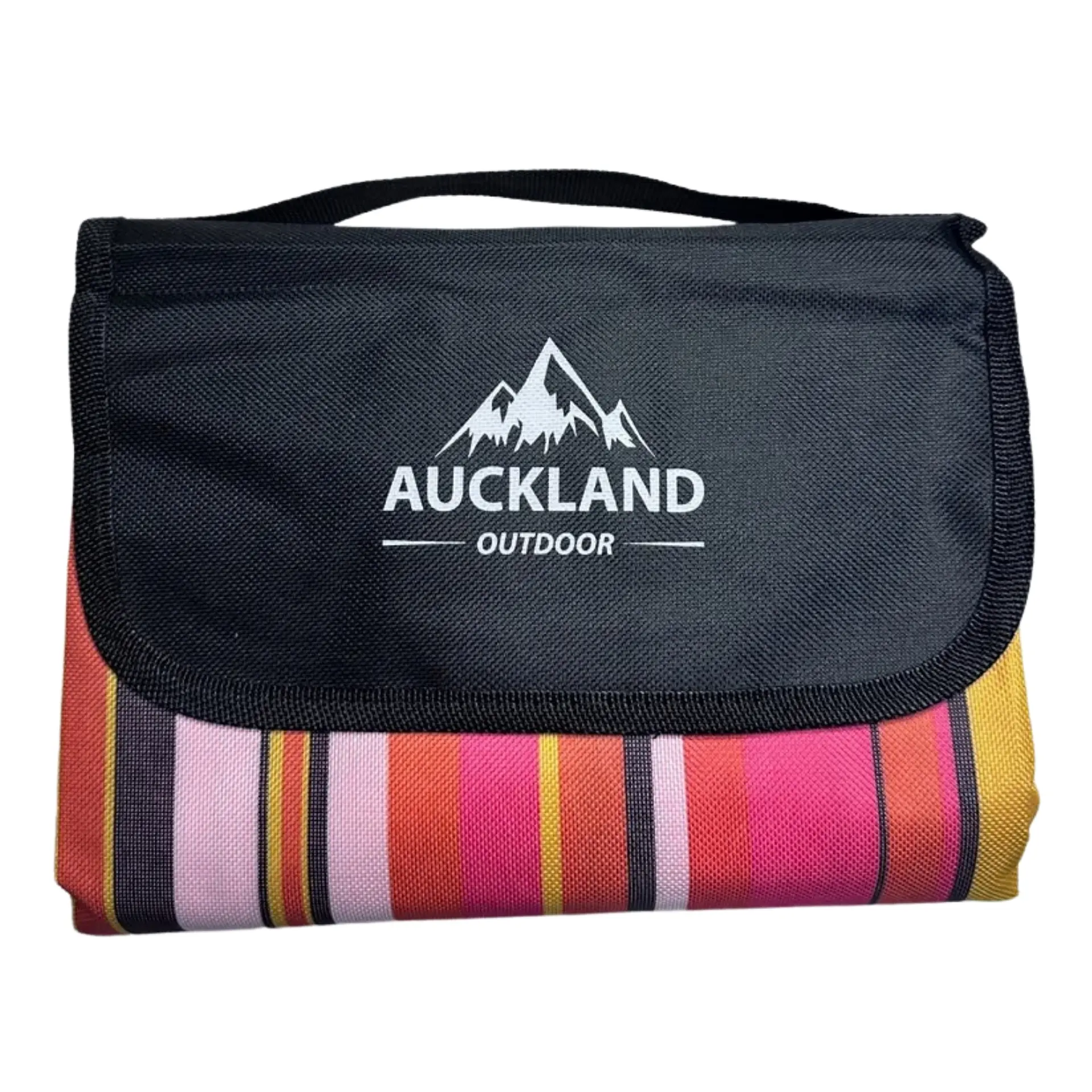 Manta de Picnic Impermeable 150 x 180 Rayas Fucsia 1