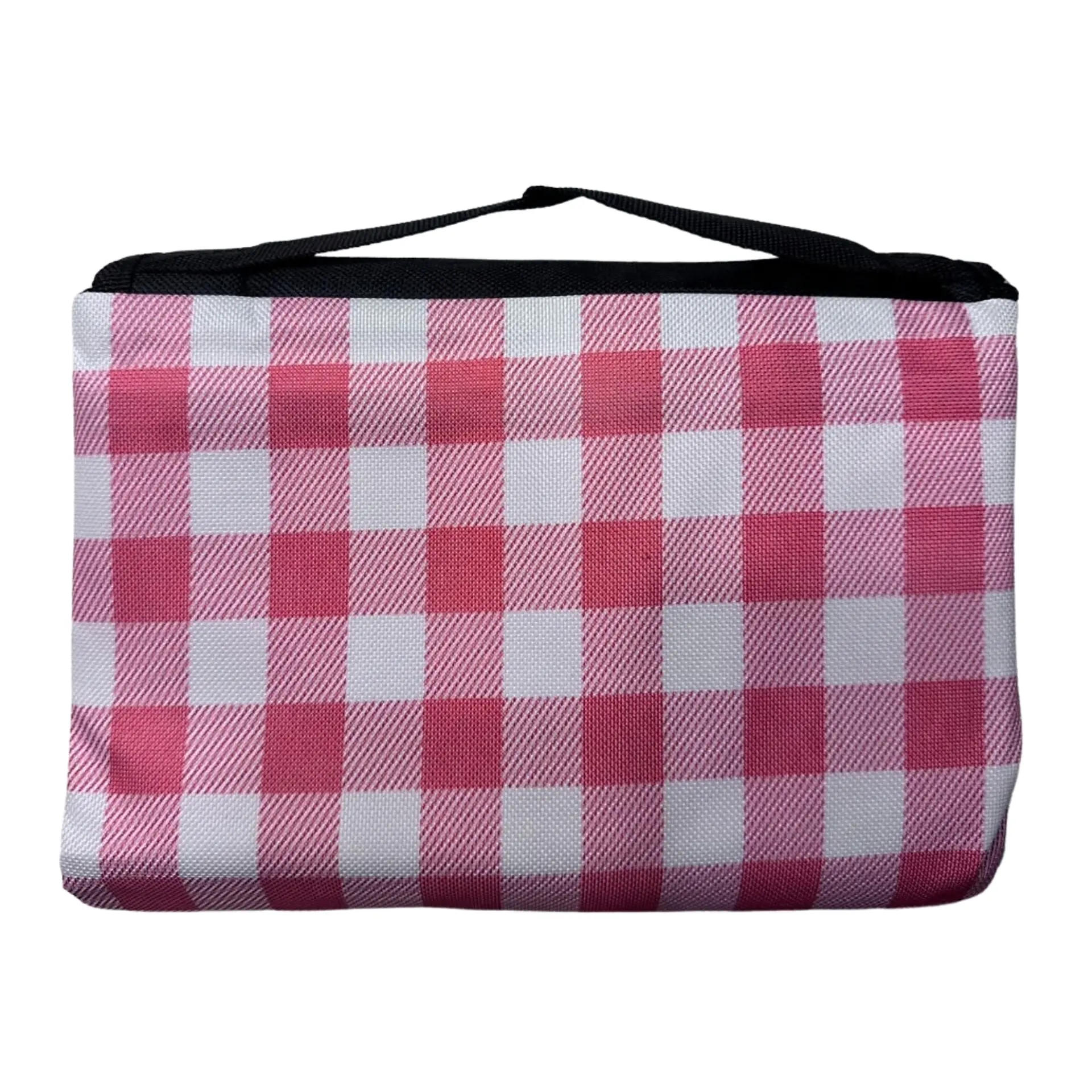 Manta de Picnic Impermeable 150 x 180 Cuadros Rojos 3