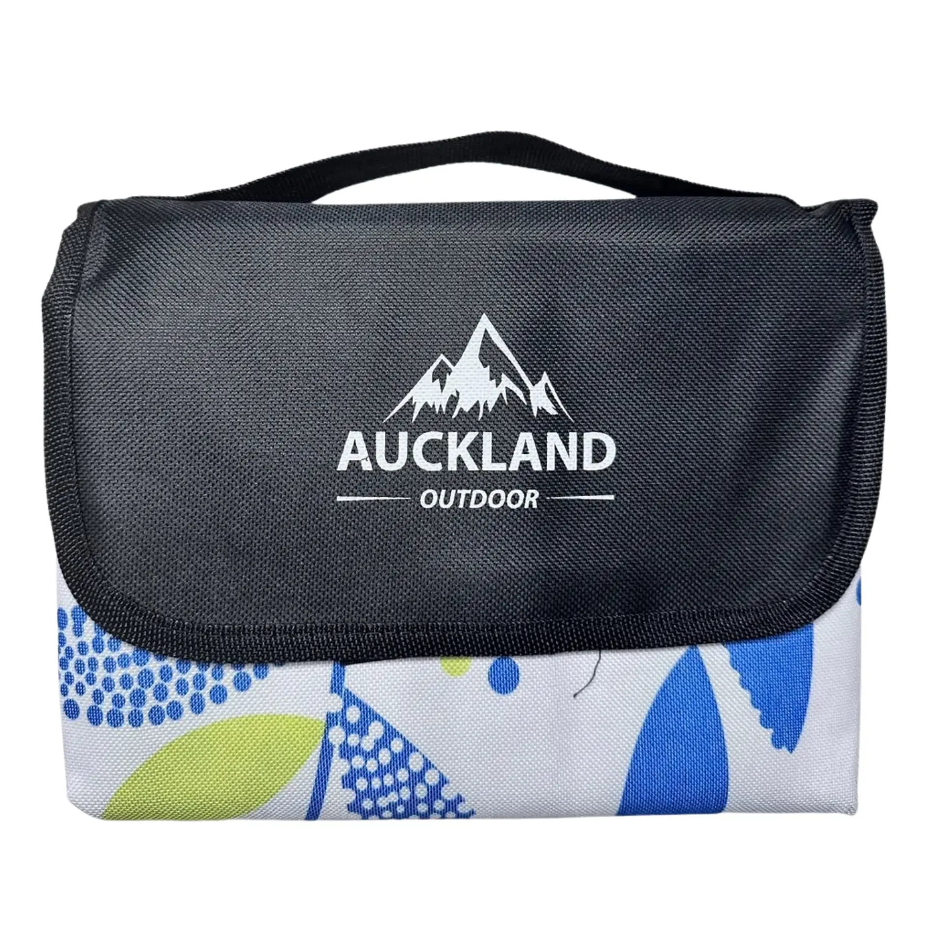 Manta de Picnic Impermeable 150 x 180 Hojas Azules 1