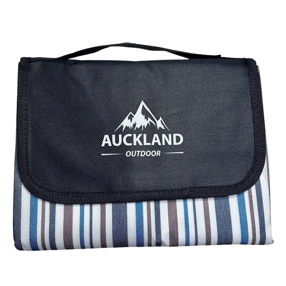 Manta Picnic Impermeable Linea Azul 150 x 180 cm 1