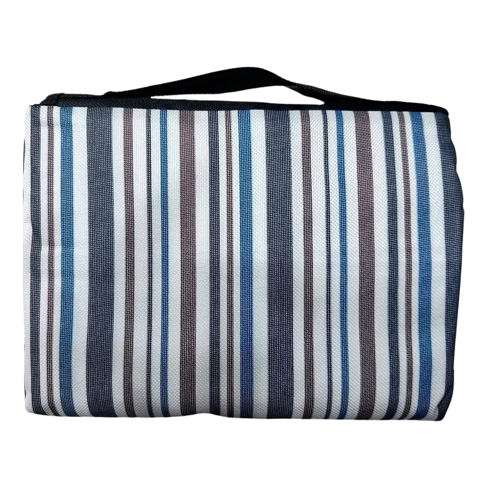Manta Picnic Impermeable Linea Azul 150 x 180 cm 2