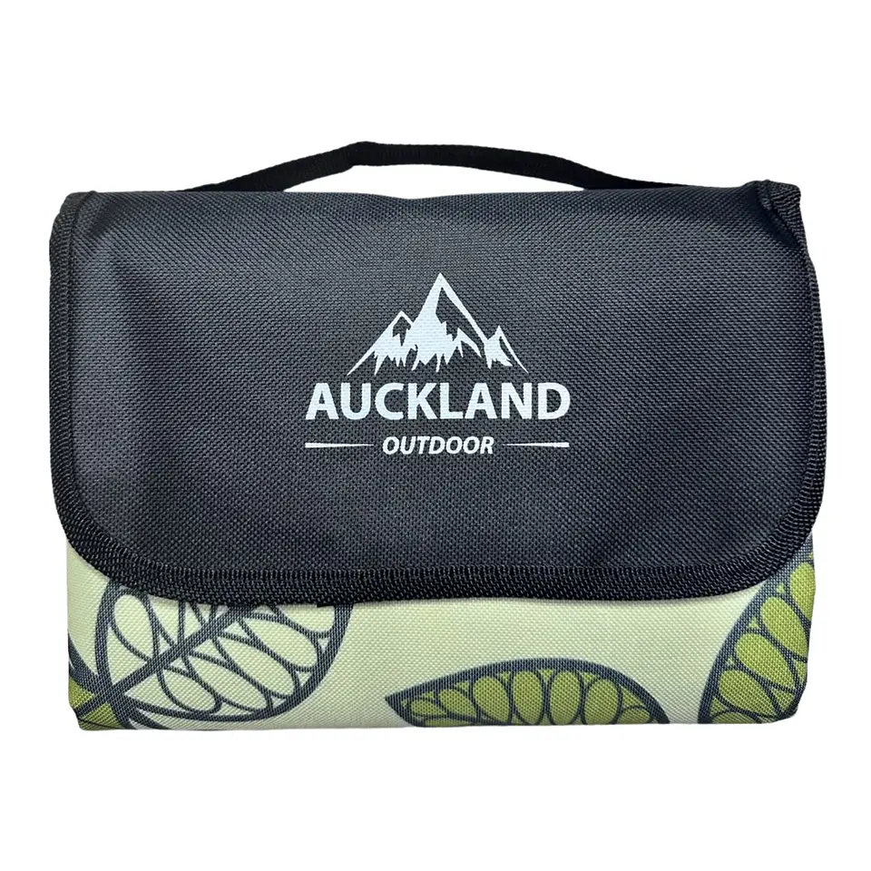 Manta Picnic Impermeable Hojas Verdes 150 x 180 cm 1