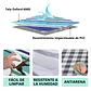 Manta Picnic Impermeable Hojas Verdes 150 x 180 cm - Miniatura 5