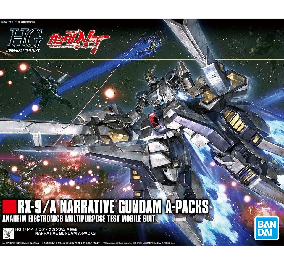 HG Narrative Gundam A-Packs 1
