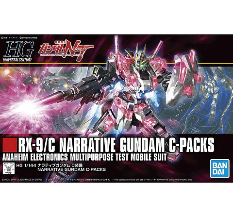 HG Narrative Gundam C-Packs