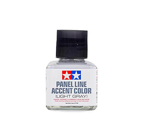 Tamiya Panel Line Accent Color Light Gray