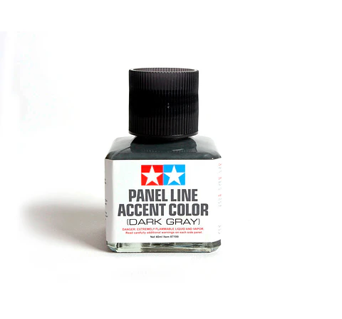 Tamiya Panel Line Accent Color Dark Gray