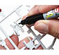 GM303 - Gundam Marker Panel Line Pour Type - Punta Gruesa Marrón - Brown - Miniatura 2
